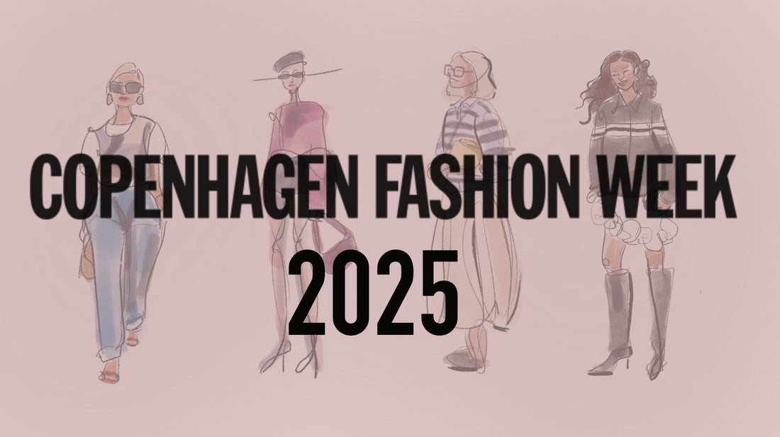 Copenhagen Fashion Week 2025 - Fashion Illustrations