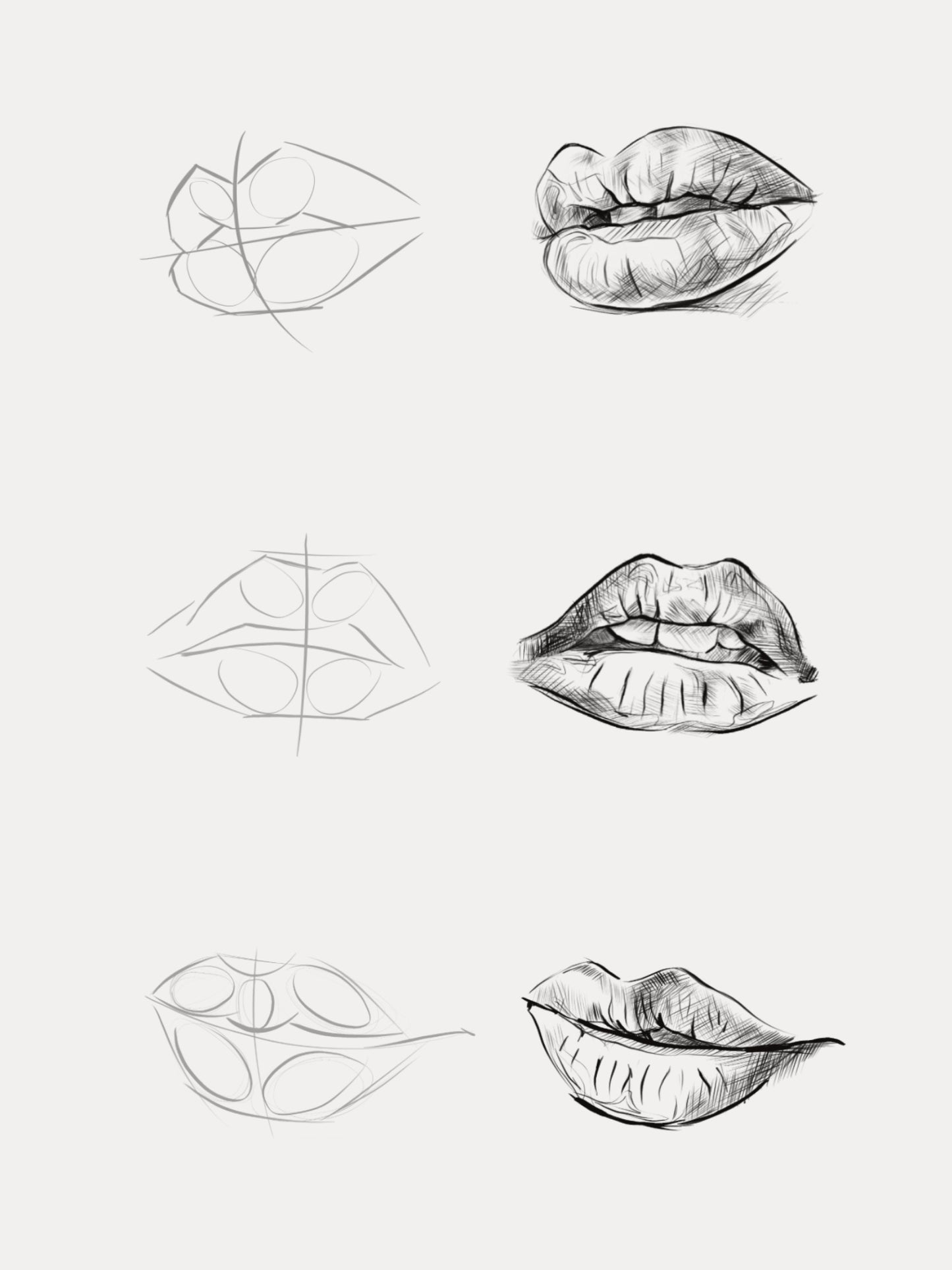 Procreate Digital Download Lip Stamp Brush Set by Miami Artist Yashiva Robinson