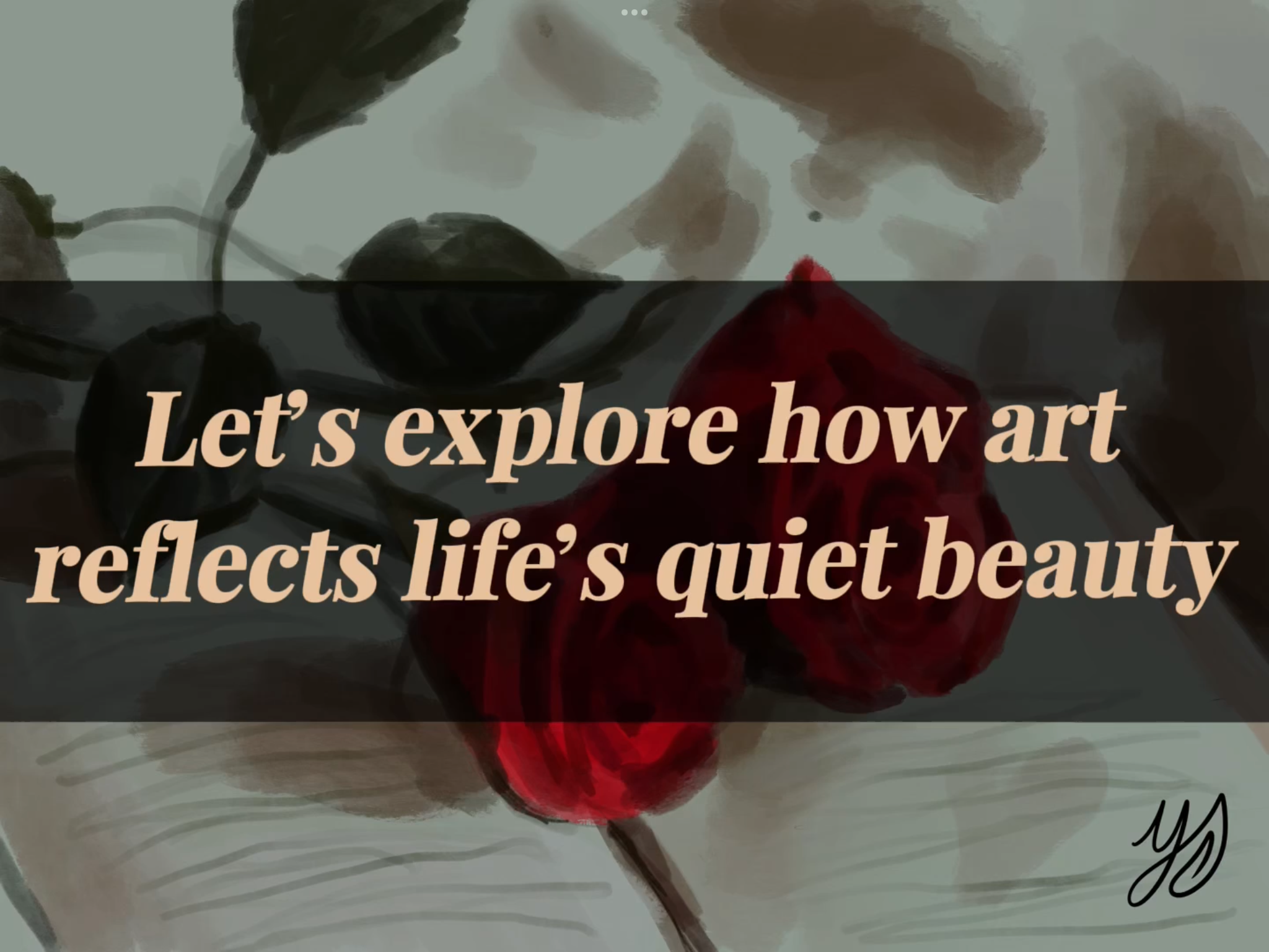 Quote from Miami Fashion Illustrator & Live Artist Yashiva Robinson 