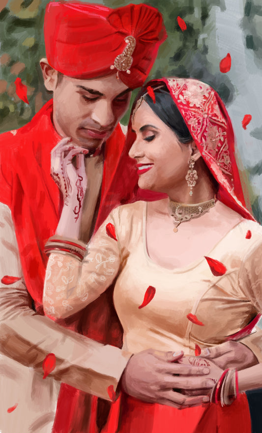 Digital Wedding Painting